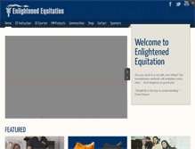Tablet Screenshot of enlightenedequitation.com